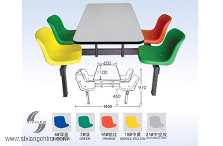 食堂餐桌椅CZY-09
