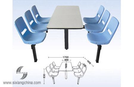 员工食堂餐桌椅CZY-12