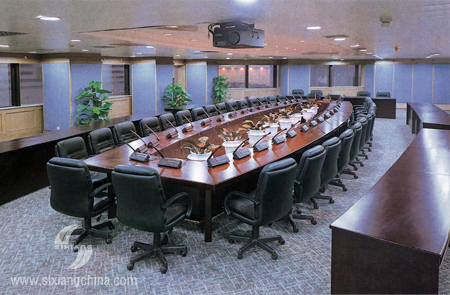 多媒体会议桌